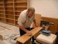 2005-07-14 Ralph D. finishing some shelf boards * 2592 x 1944 * (1.3MB)